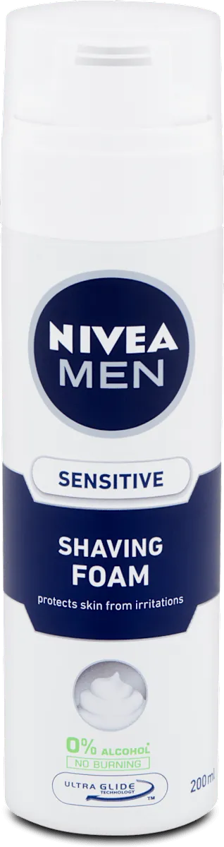Pena za brijanje NIVEA MEN Sensitive, 200 ml