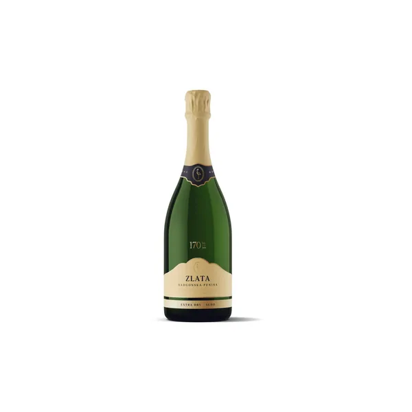 Penušavo vino ZLATNA RADGONSKA suvo 0.75l
