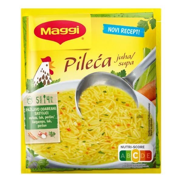 Pileća supa MAGGI sa rezancima 50g