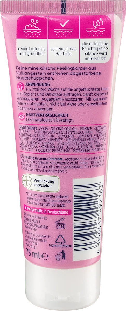 Piling za lice BALEA kremasti 75ml