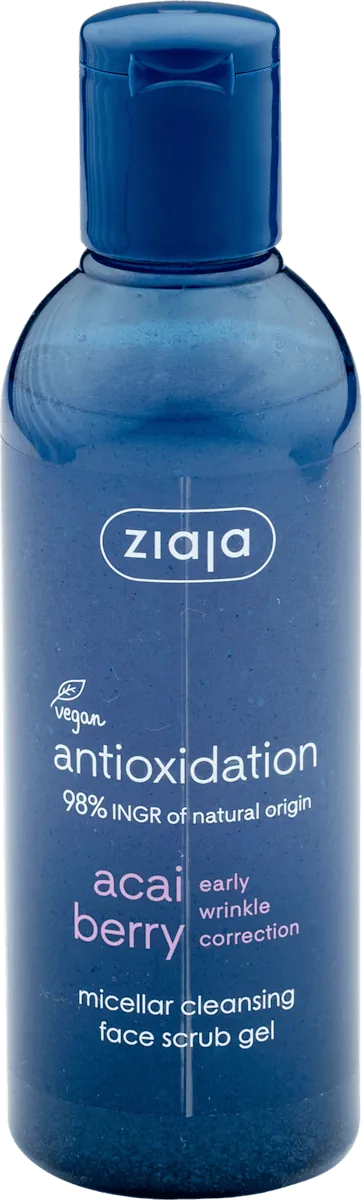 Piling za lice ZIAJA gel acai berry antioksidativni micelarni 200ml