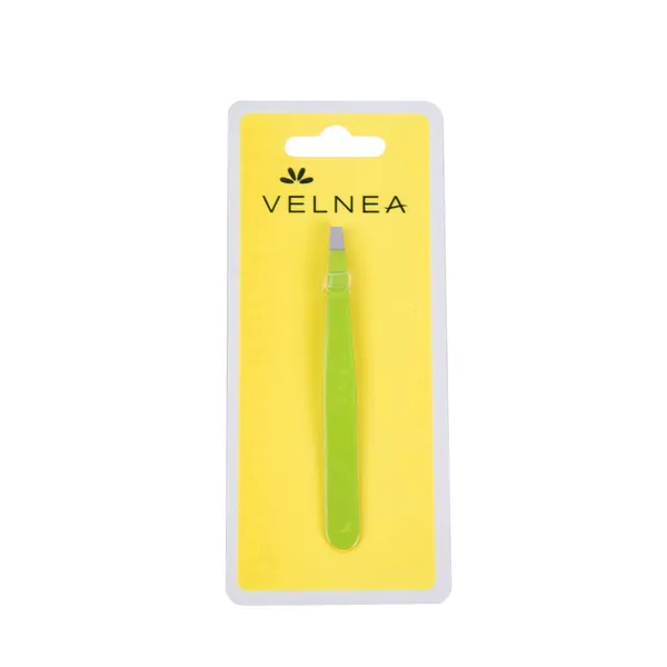 Pincete VELNEA inox ravna zelena
