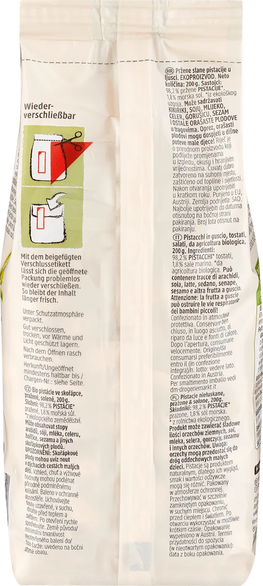 Pistaći DM BIO pečeni 200g
