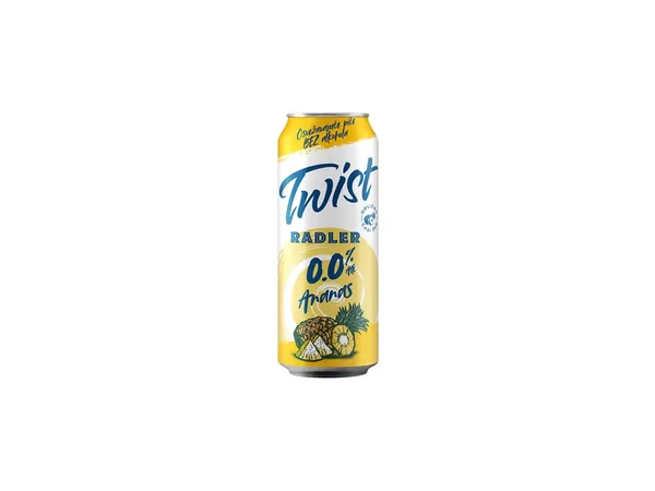 Pivo sa ukusom TWIST ananas 0,5l