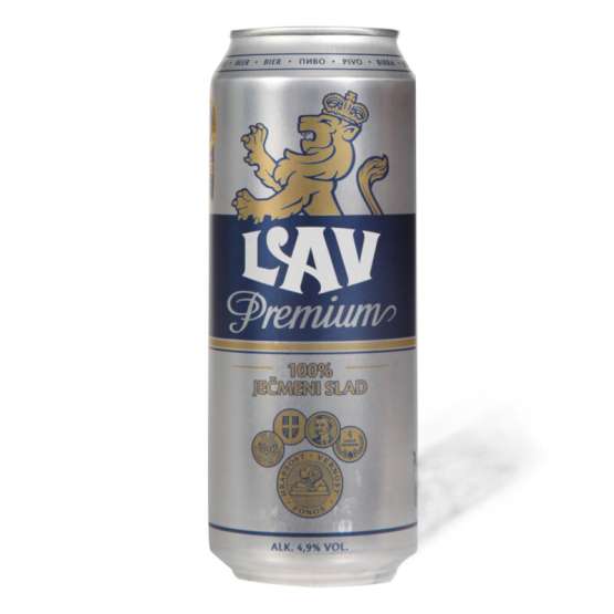 Pivo svetlo LAV Premium 0,5l