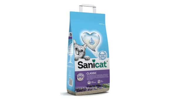 Posip za mačke SANICAT Classic lavanda sanilove 8l