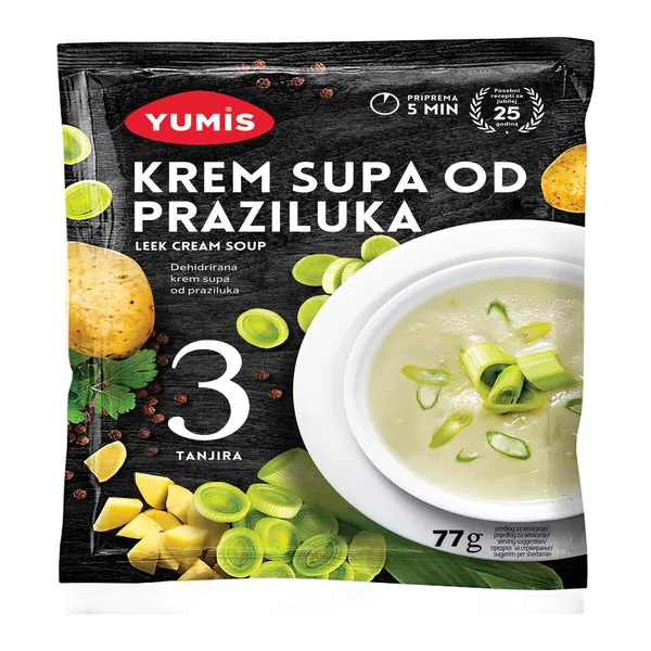 Povrtna supa YUMIS krem od praziluka 67g
