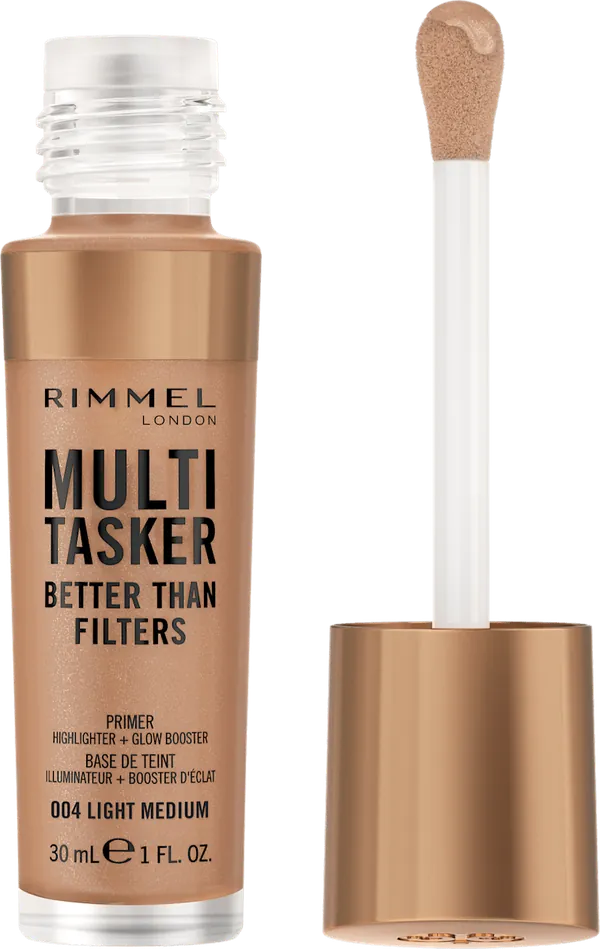 Prajmer RIMMEL Multi-Tasker Better Than Filters 3 u 1 proizvod za ten 004 Light Medium