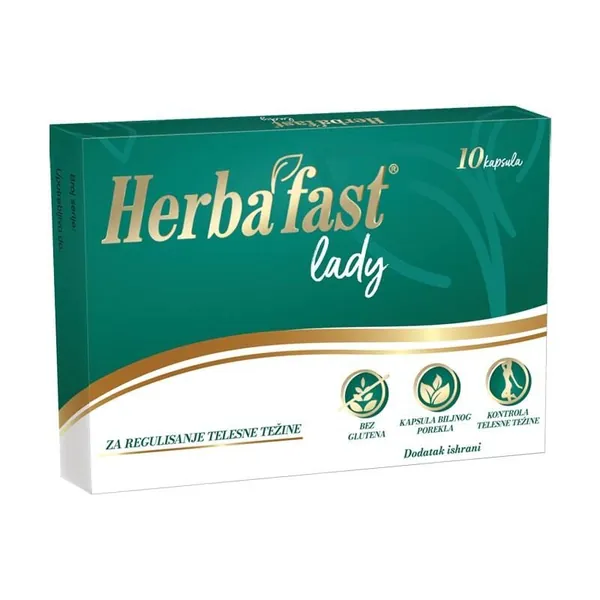 Preparati za mršavljenje ABELA HerbafastÂ® lady, 10 kapsula