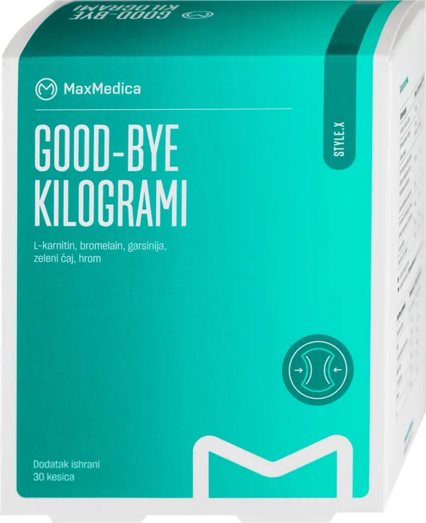Preparati za mršavljenje MAXMEDICA Good-bye kilogrami 30 kesica