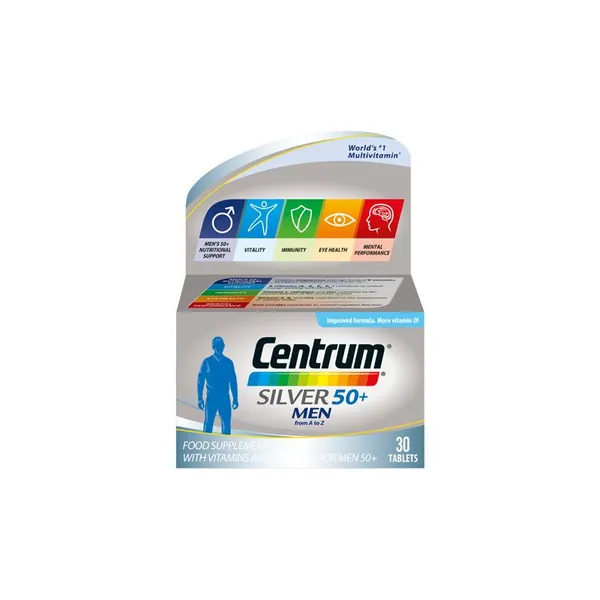 Preparati za muškarce CENTRUM silver 50+men 30 tableta