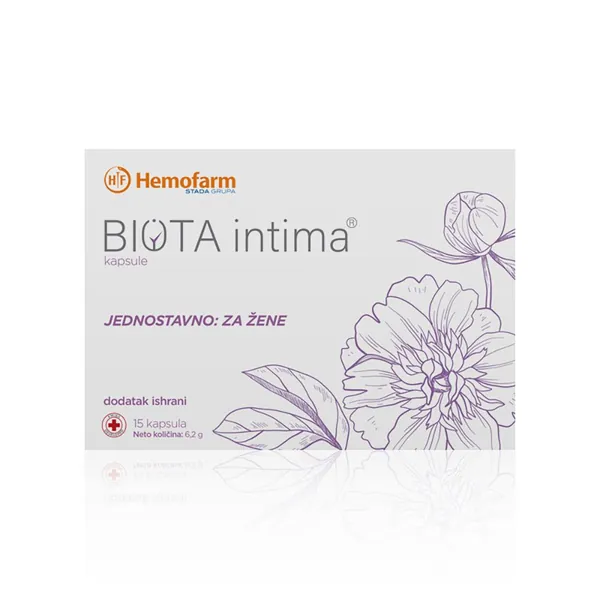 Preparati za žene HEMOFARM BIOTA INTIMA 15 KAPSULA
