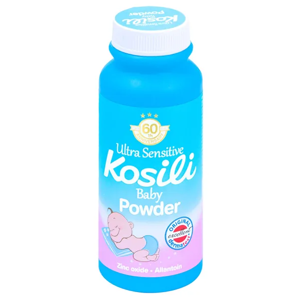 Puder KOSILI bebi plavi 100g