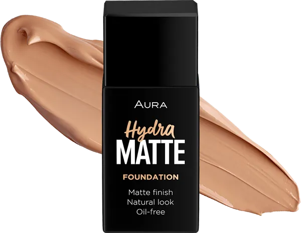 Puder za lice AURA hydra matte tečni 017 sandstone