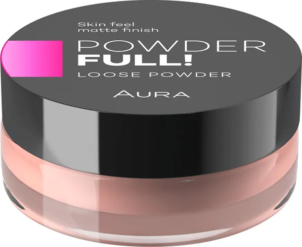 Puder za lice AURA puder u prahu powderfull! 05 pinky