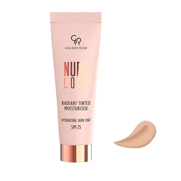 Puder za lice GOLDEN ROSE Nude look radiant tonirana krema 01