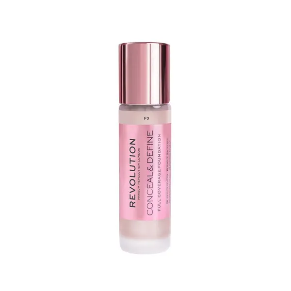 Puder za lice REVOLUTION MAKE UP Revolution Makeup tečni puderÂ Conceal & Define Foundation F3 23ml
