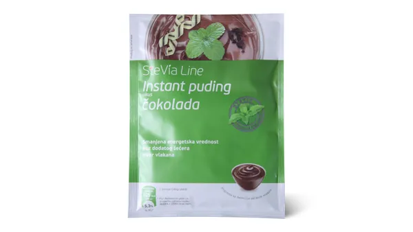 Puding instant STEVIA LINE čokolada 40g
