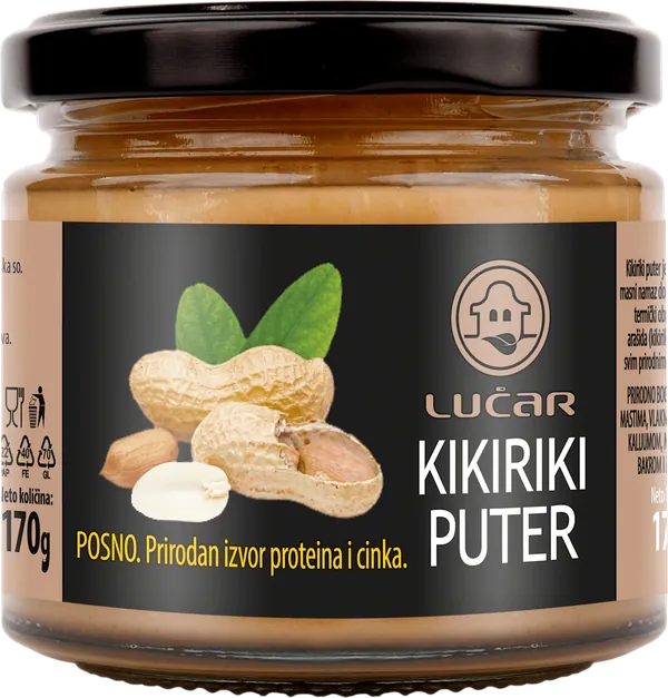 Puter od kikirikija LUČAR 170g