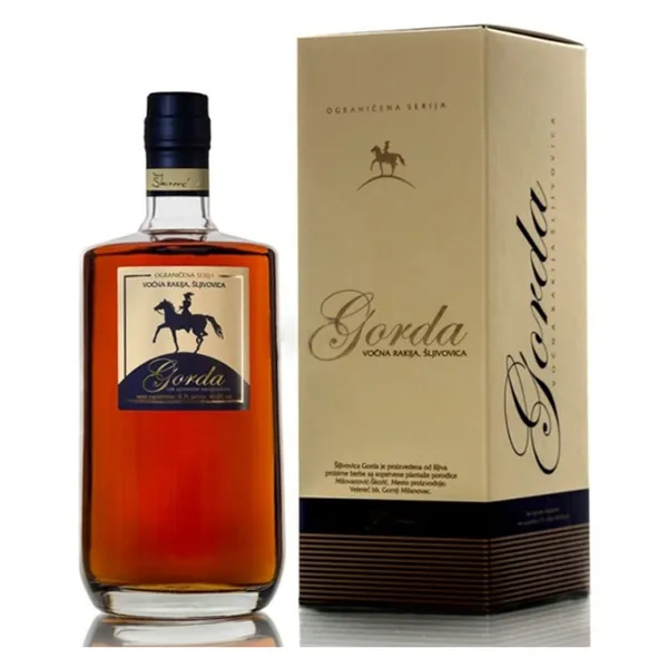 Rakija GORDA šljiva kutija 0,7l