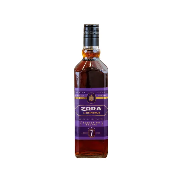 Rakija ZORA šljiva 7 y.o. 0,7l