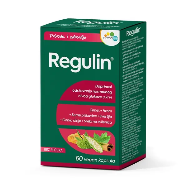 Regulacija šećera ESENSA REGULINÂ® kapsule za održavanje nivoa glukoze u krvi