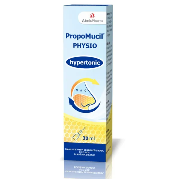 Respiratorni sistem ABELA PropoMucil Physio hypertonic, 30 ml