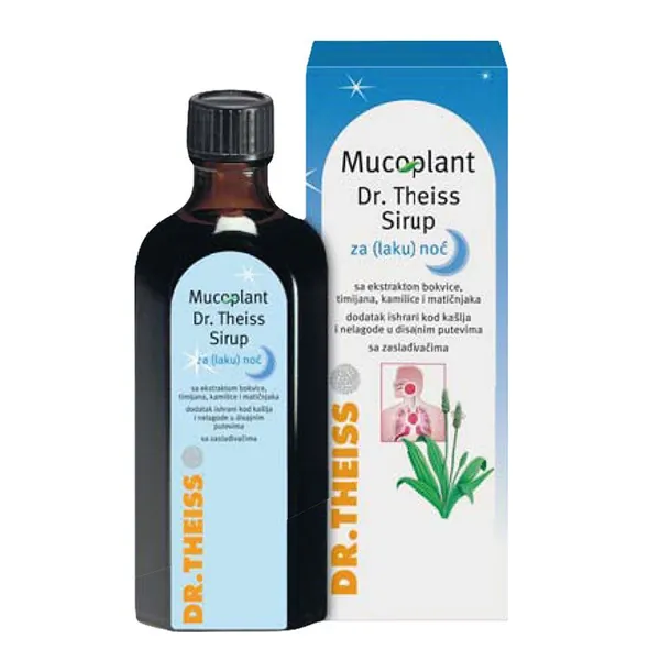 Respiratorni sistem DR.THEISS Dr. Theiss Mucoplant sirup za laku noć 100 ml