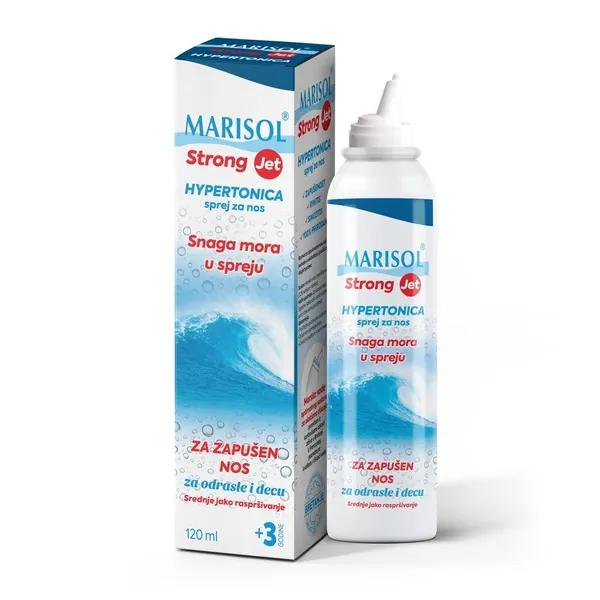 Respiratorni sistem ESENSA Marisol Strong Jet Hypertonica sprej rastvor za nos, 120ml