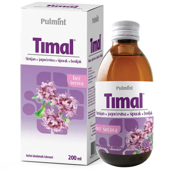 Respiratorni sistem ESENSA Timal Pulmint za iskašljavanje tdi, sirup, 200ml