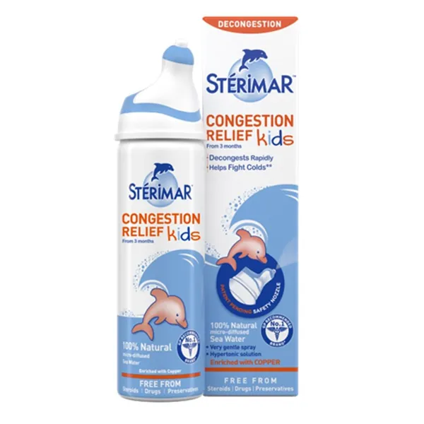 Respiratorni sistem STERIMAR zapušen nos deca/bebe 50ml