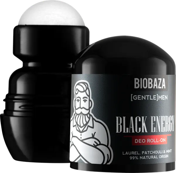 Roll-on BIOBAZA Black Energy dezodorans 50ml