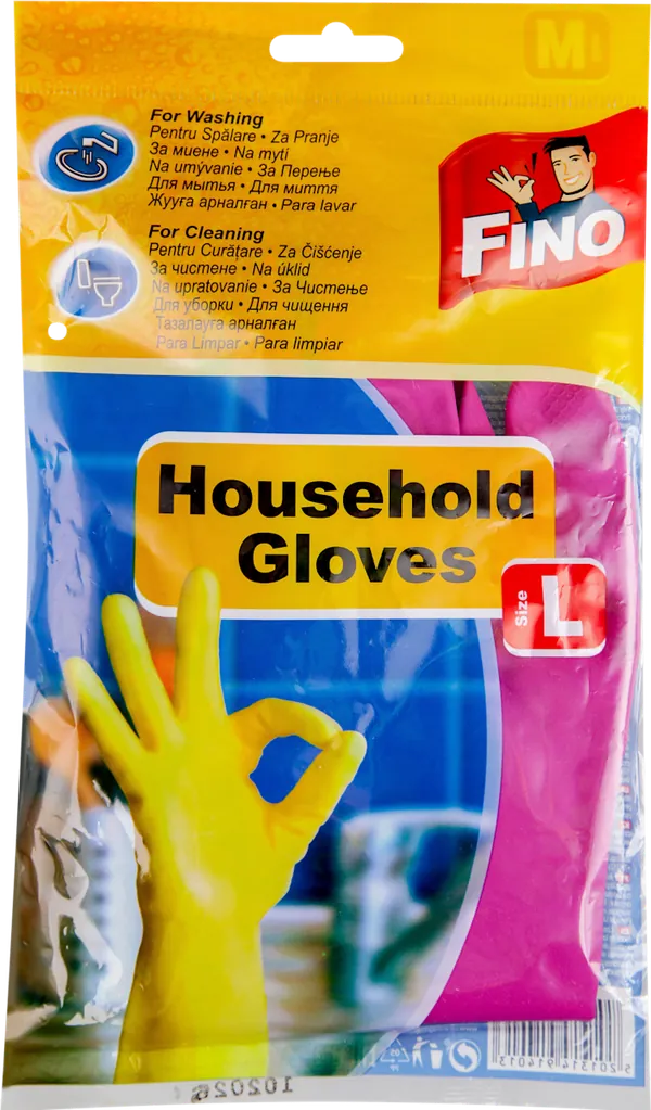 Rukavice FINO gumene L