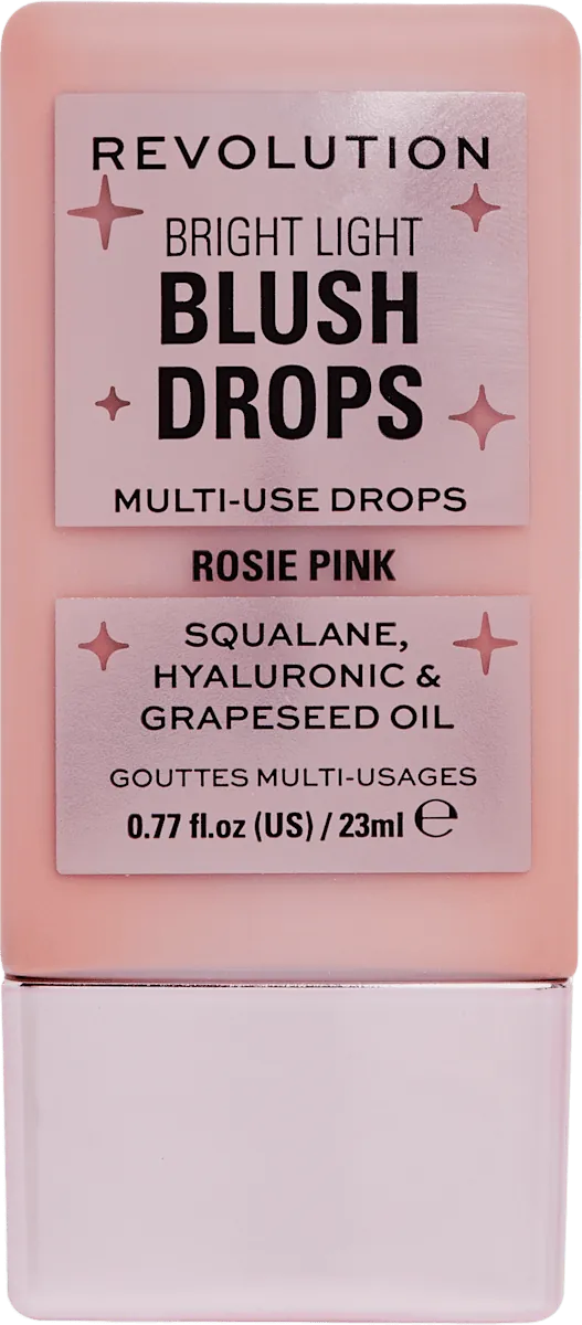 Rumenilo REVOLUTION MAKE UP Makeup Revolution tečno Bright Light Blush Drops Pink Rosie 23ml