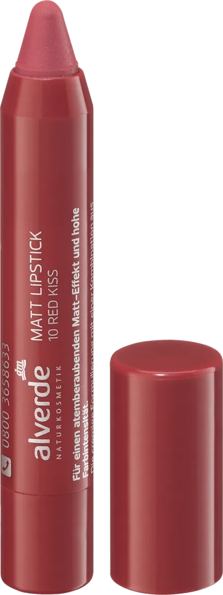 Ruž za usne ALVERDE mat olovka 10 red kiss 3,17g