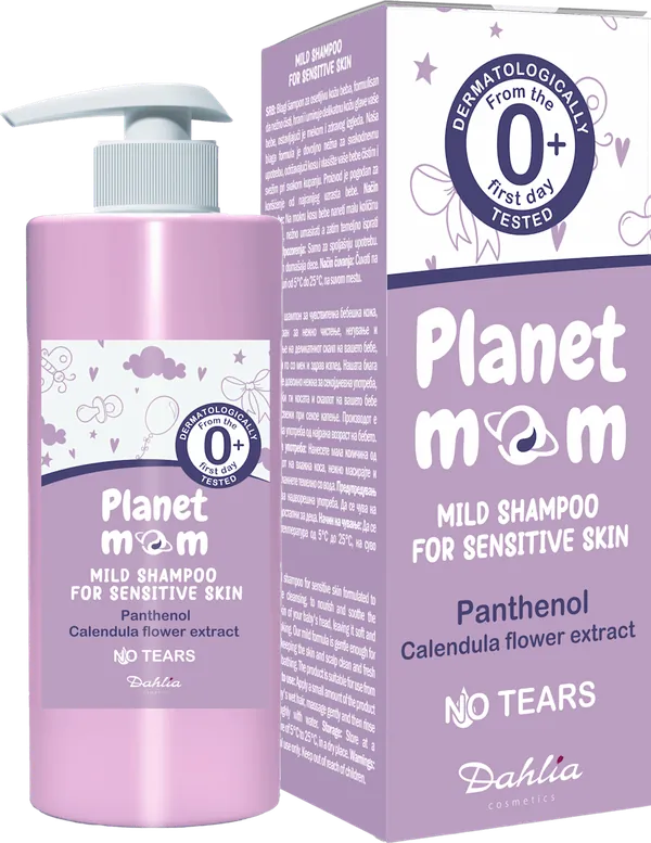 Šampon DAHLIA Planet mom za osetljivu kožu 250ml