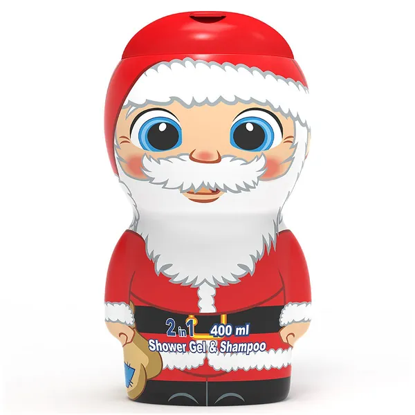 Šampon i gel za tuširanje DISNEY Deda Mraz 2D 2u1 400ml