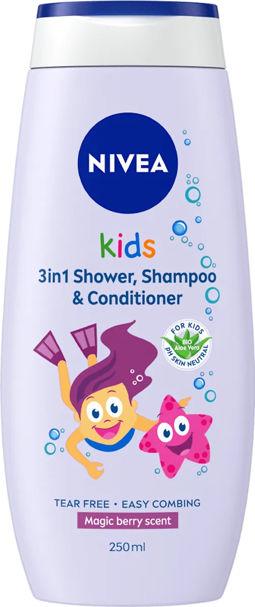 Šampon i gel za tuširanje NIVEA KIDS 2u1 250ml