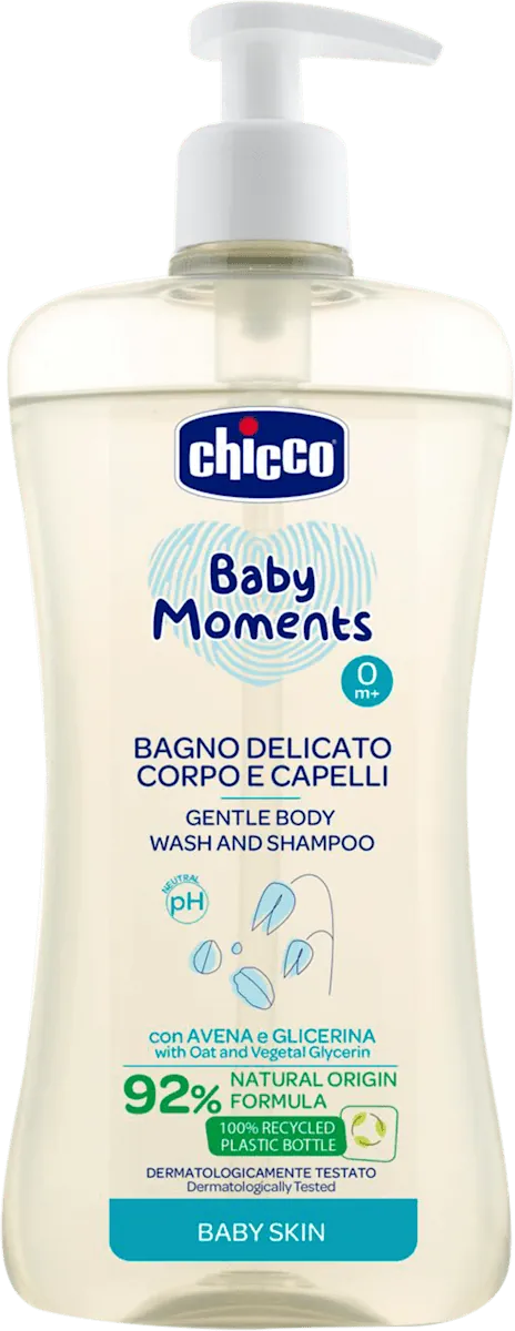 Šampon i kupka CHICCO normal 2u1 500ml
