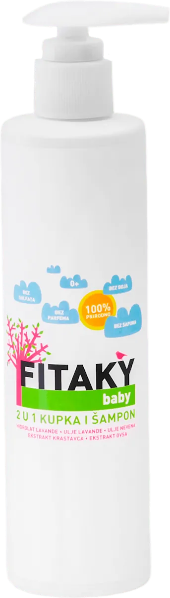 Šampon i kupka FITAKY Baby 2u1 200ml