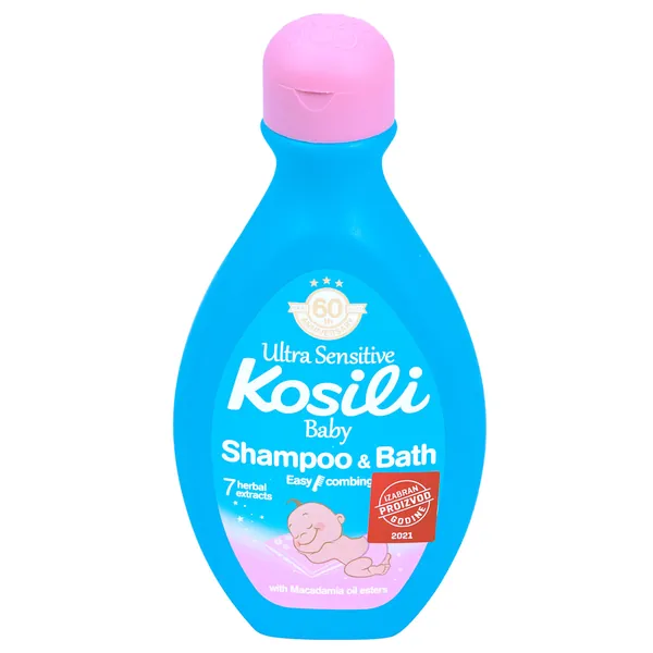 Šampon i kupka KOSILI plava 400ml