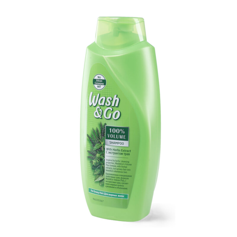 Šampon WASH & GO herbal cocktail 750ml