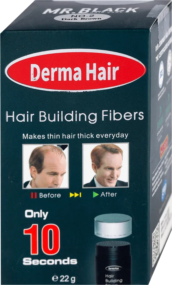 Šampon za kosu DERMA HAIR fiberi za kosu Dark brown