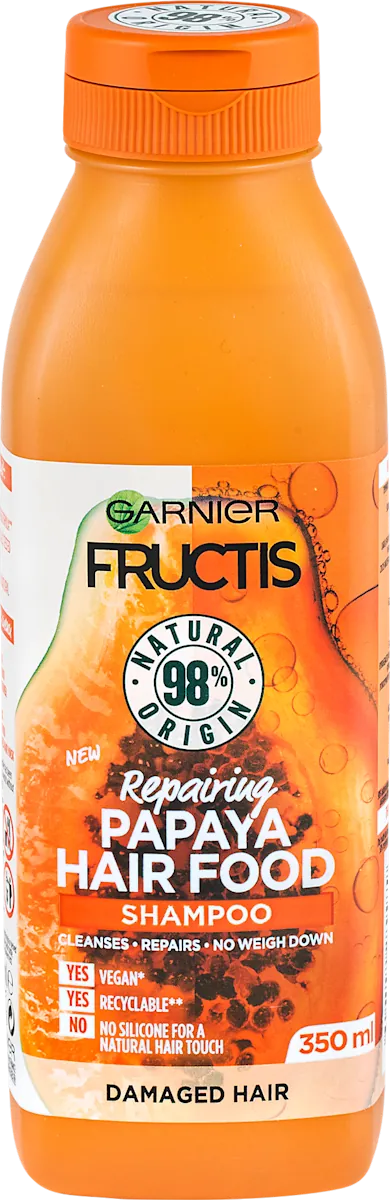 Šampon za kosu GARNIER FRUCTIS Hair Food Papaya 350 ml