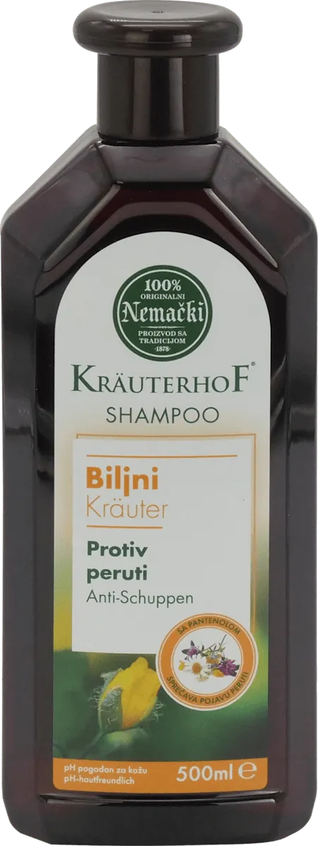 Šampon za kosu KRAUTERHOF protiv peruti 500ml