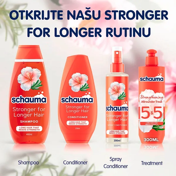 Šampon za kosu SCHAUMA Stringer for longer hair 400ml