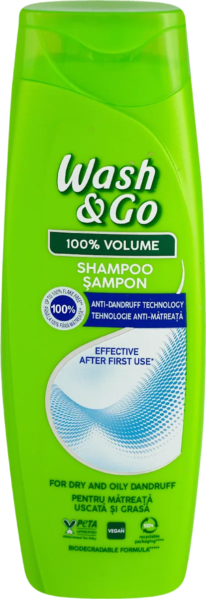 Šampon za kosu WASH&GO protiv peruti 360ml