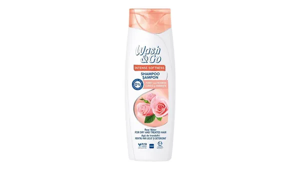 Šampon za kosu WASH&GO Rose water 360ml