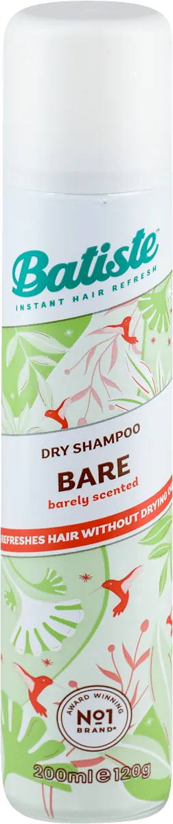 Šampon za suvo pranje kose BATISTE Bare 200ml