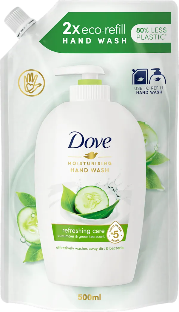 Sapuni DOVE Fresh Touch tečni dopuna 500ml